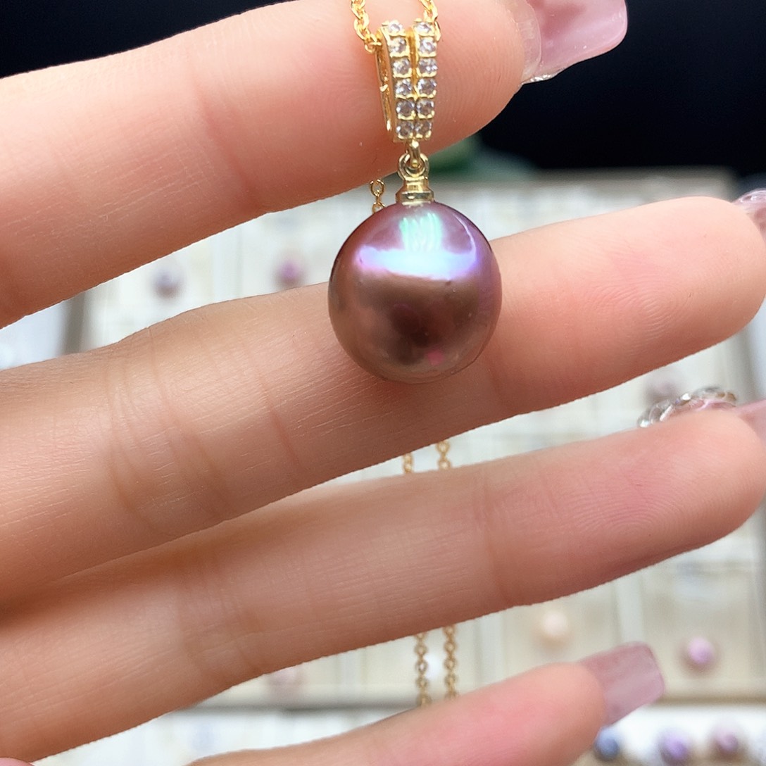 淡水珍珠颈饰合金