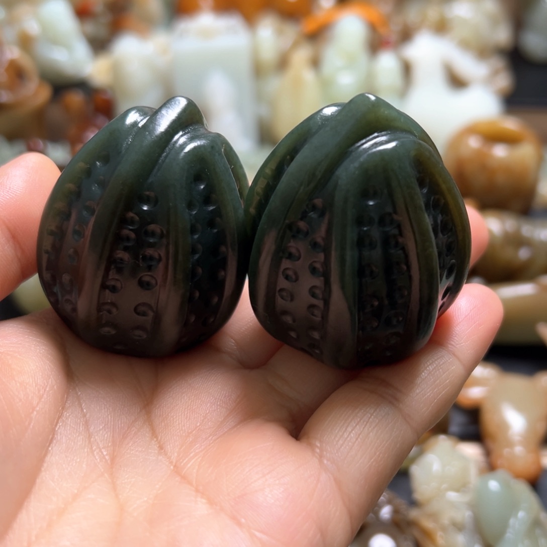 和田玉（糖玉）颈饰未镶嵌