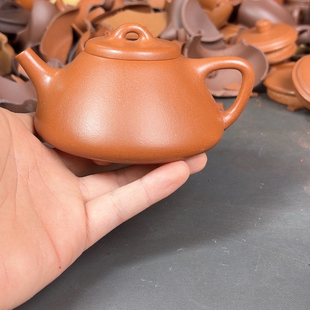 茶壶紫砂李志成降坡泥全手子冶280
