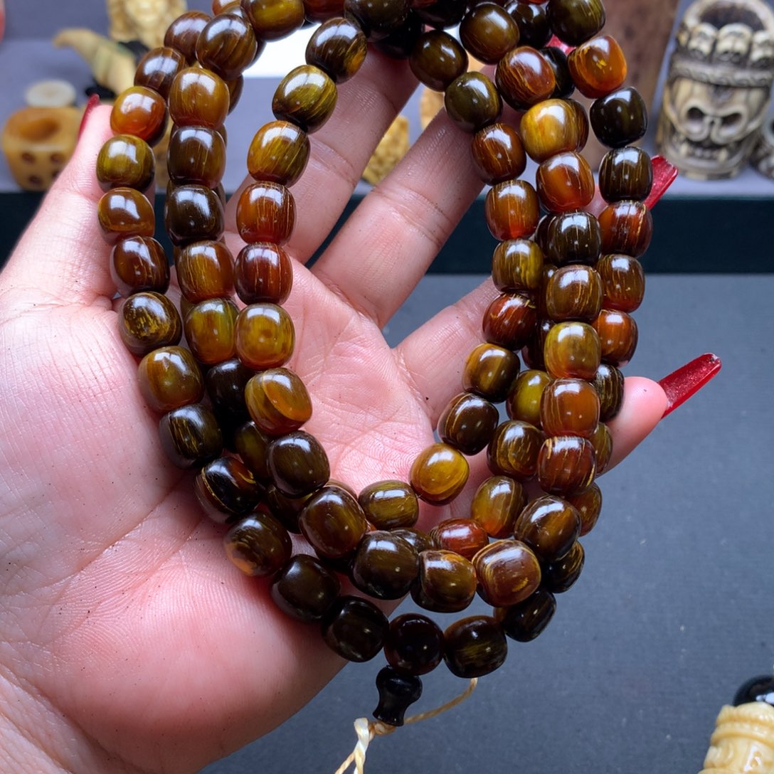 驼骨手串/手链好看牛角