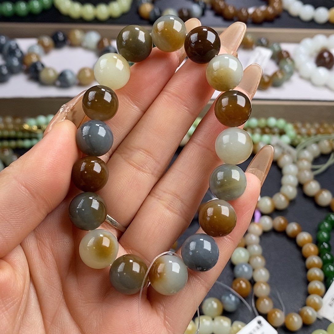 和田玉手串未镶嵌