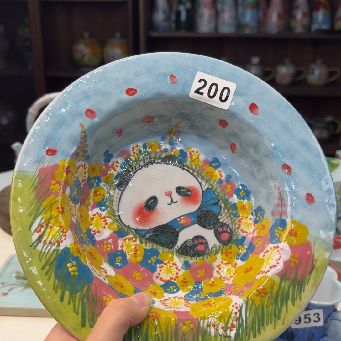 瓷片兔兔好可爱呀
