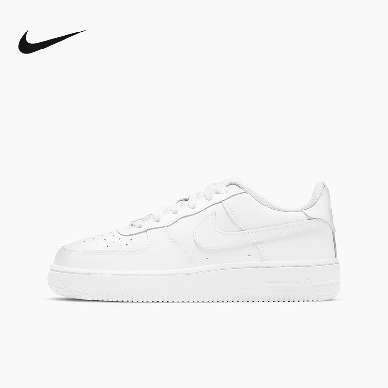 （瑕疵）Nike/耐克 纯白经典空军一号低帮板鞋DH2920-111