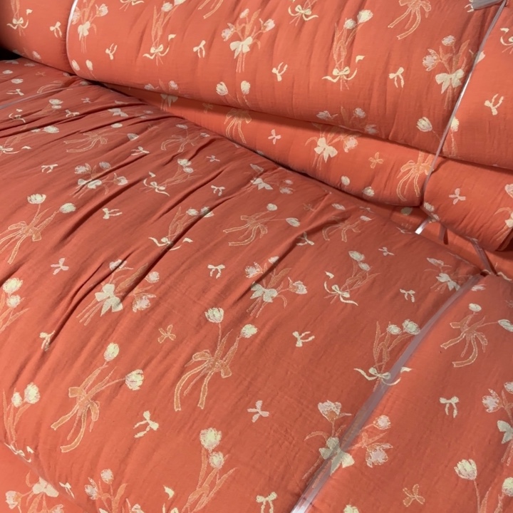 棉全棉系列产品二十米橘色