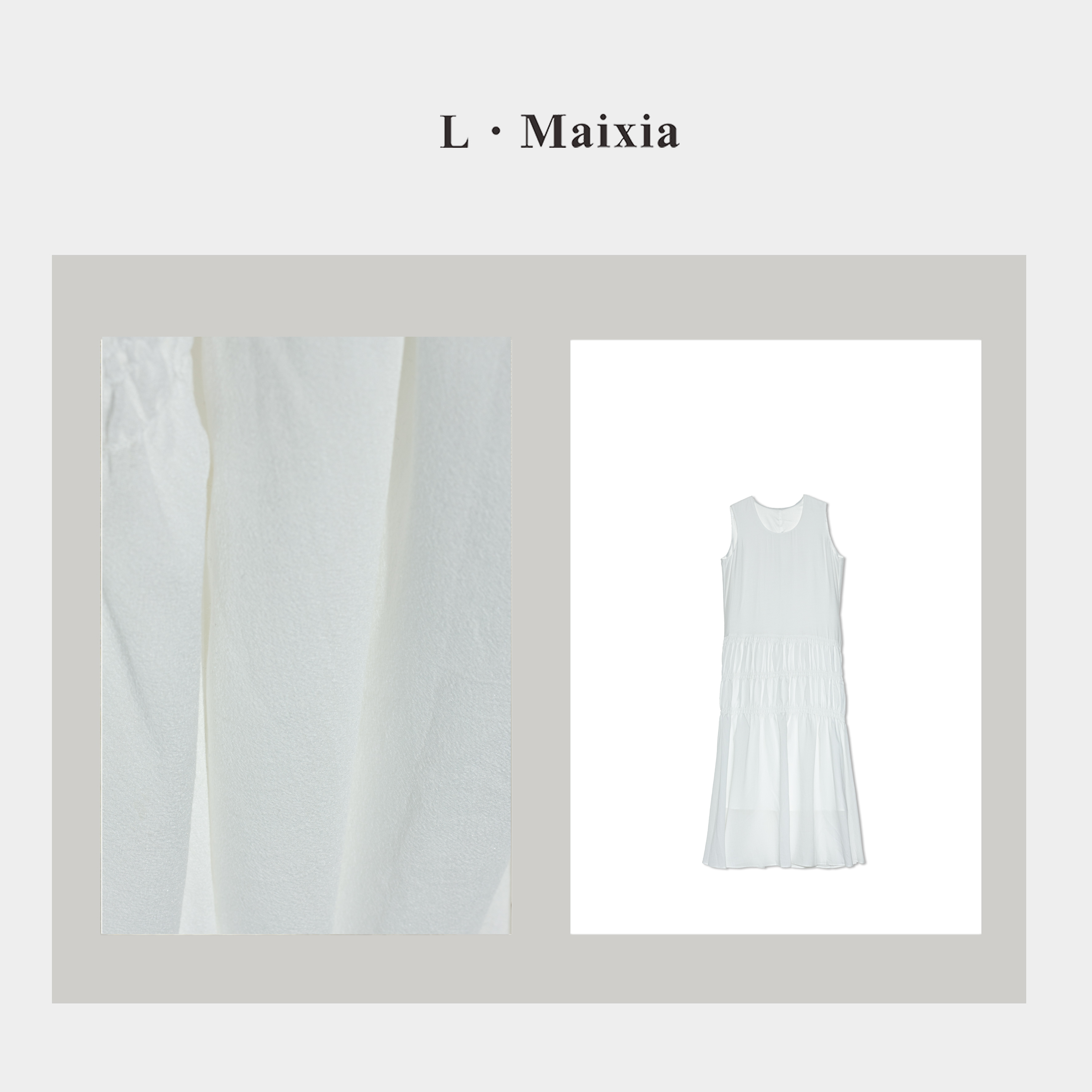 L.MAIXIA/露·玛莉先2025女士连衣裙ZL-25863