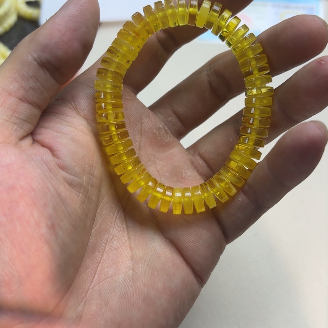 手链琥珀未镶嵌卡 9.8
