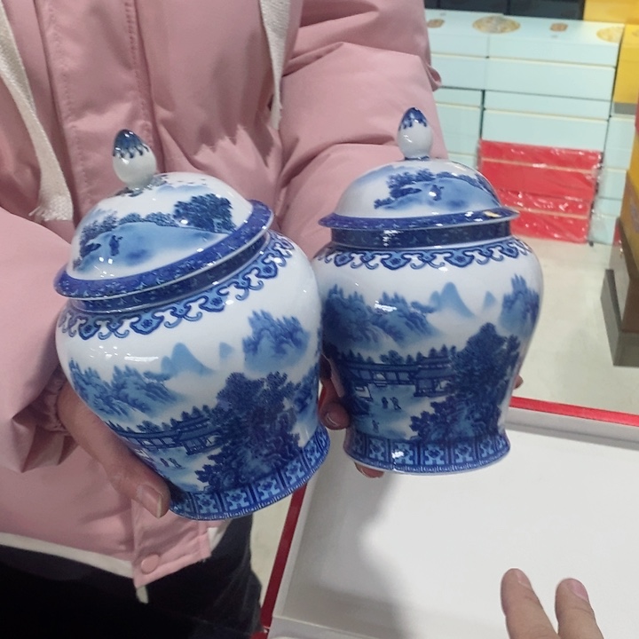 罐（不带礼盒）陶瓷茶叶罐