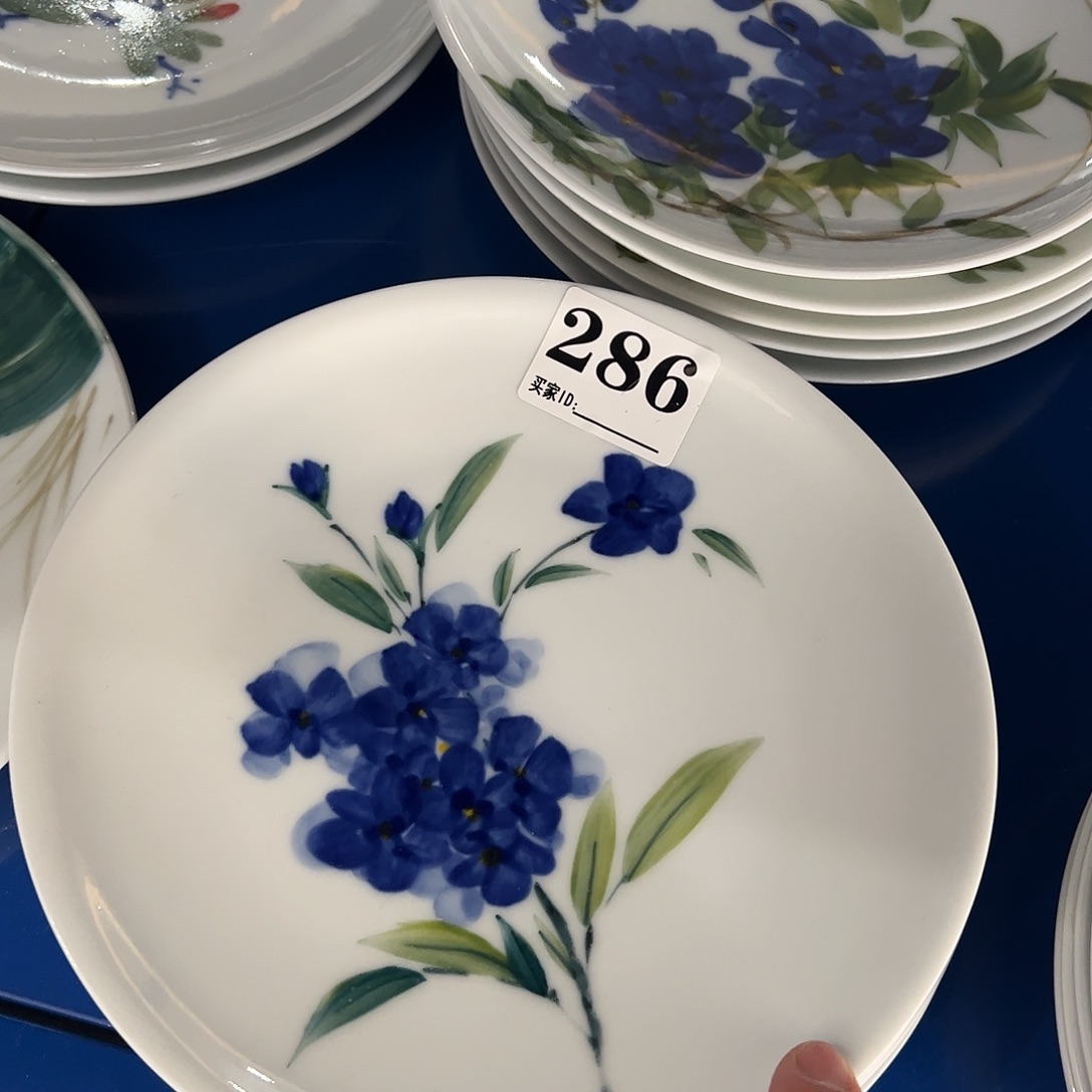 瓷片景德镇陶瓷手工手绘制作