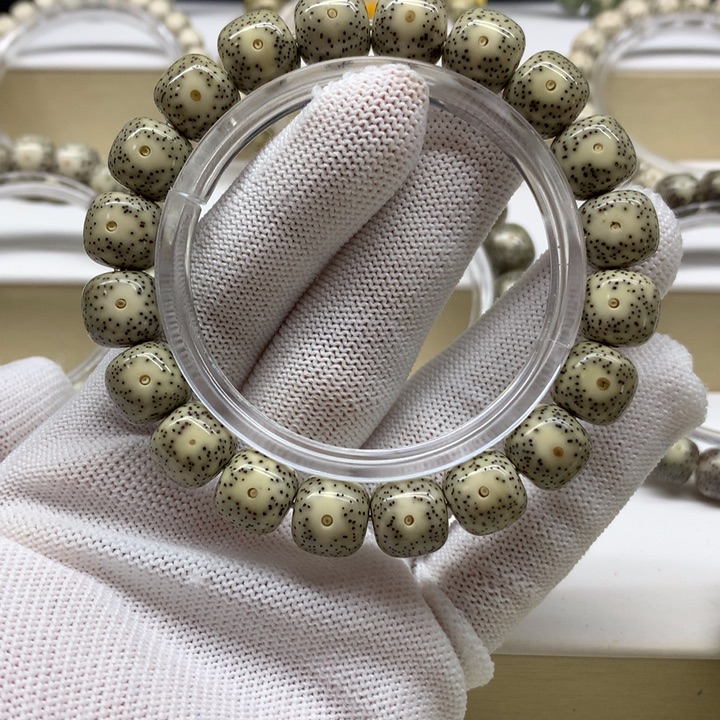 星月菩提手串6号 深灰大眼睛12/11