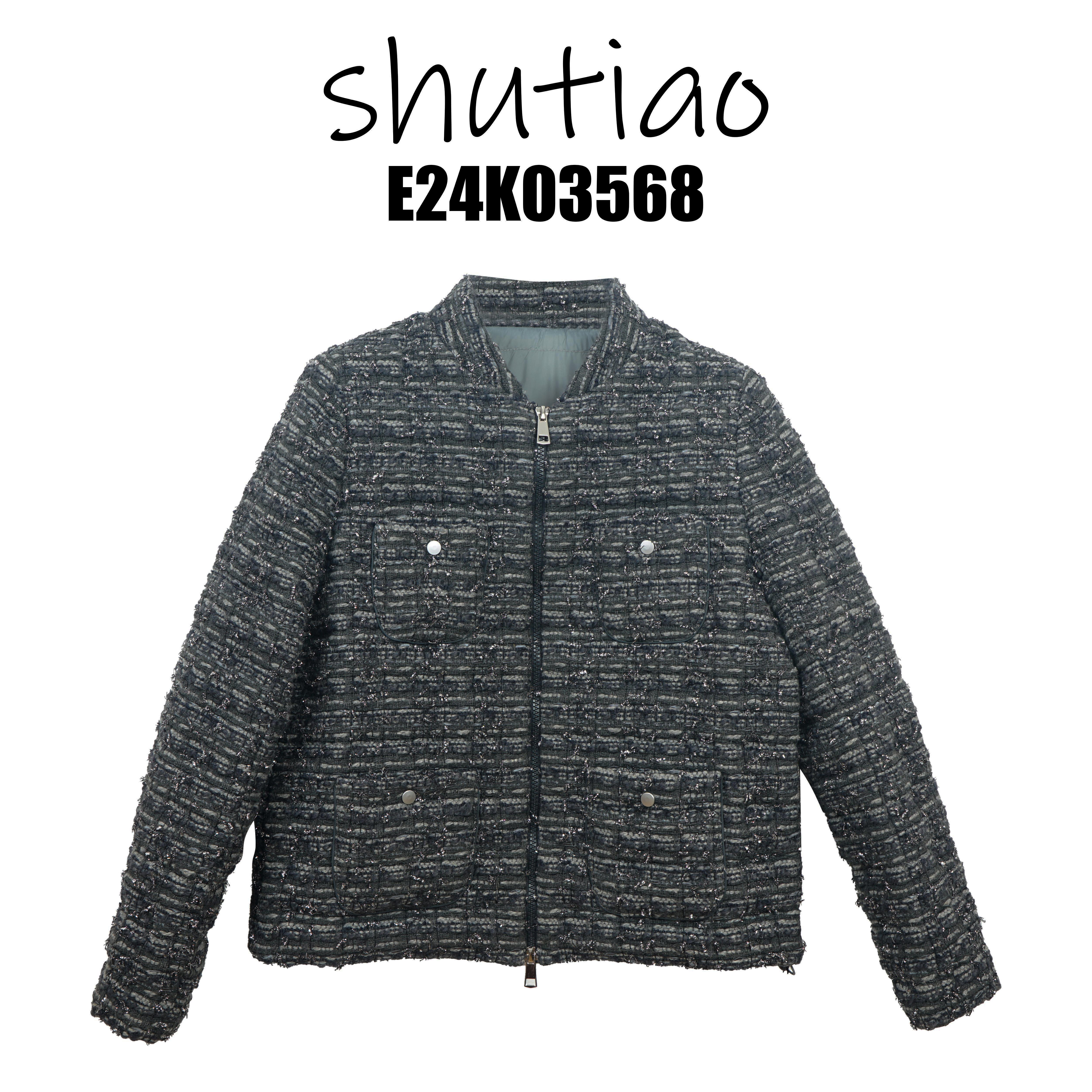【SHUTIAO】2024秋冬：新款小众设计款羽绒服E24K03568