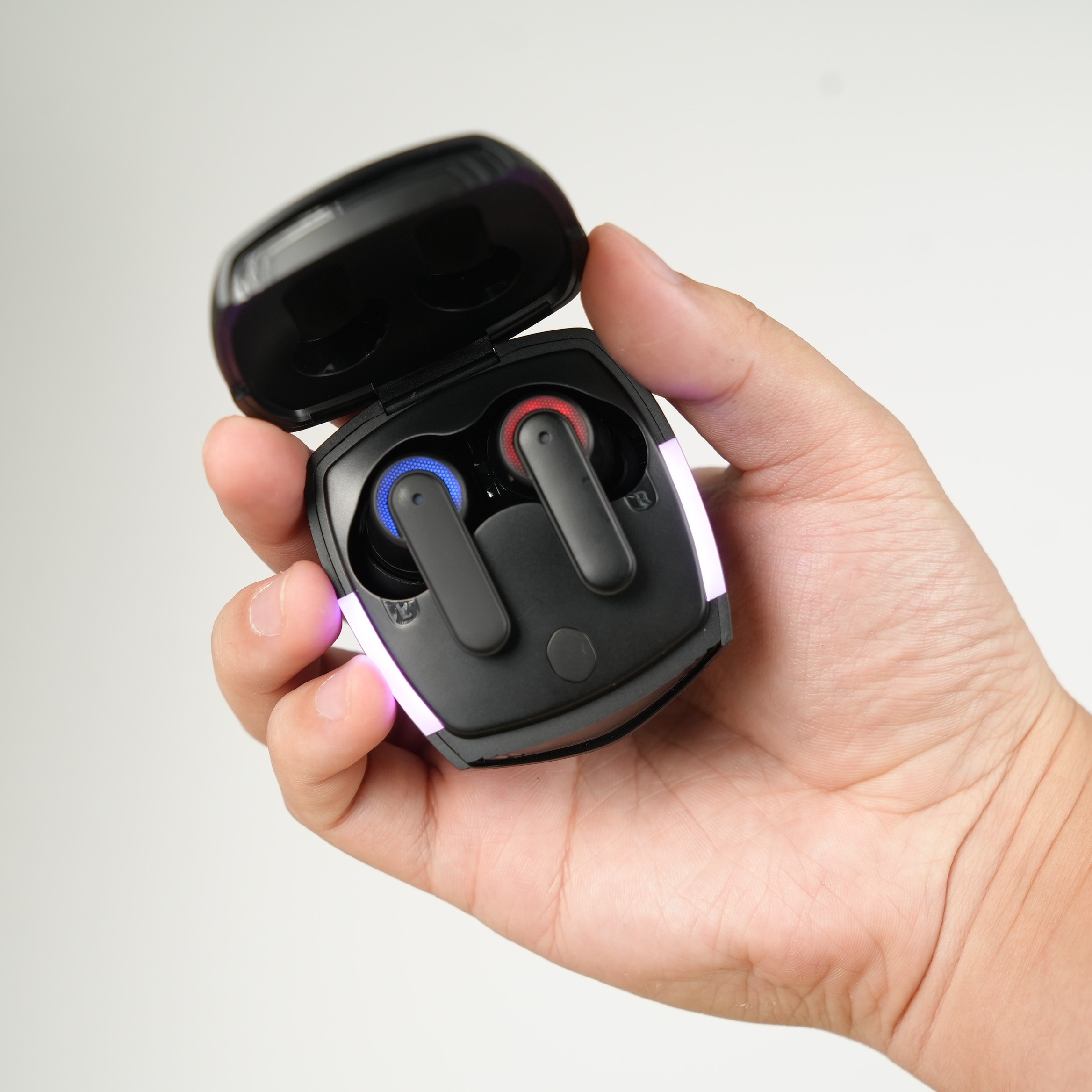 卡斐乐无线蓝牙5.0游戏耳机低延迟游戏音乐模式半入耳式