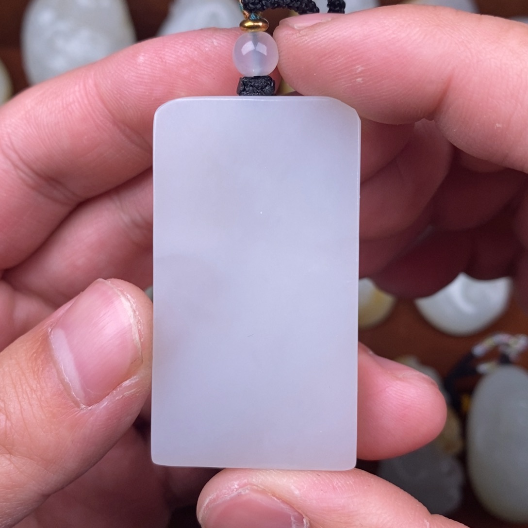 和田玉车挂未镶嵌