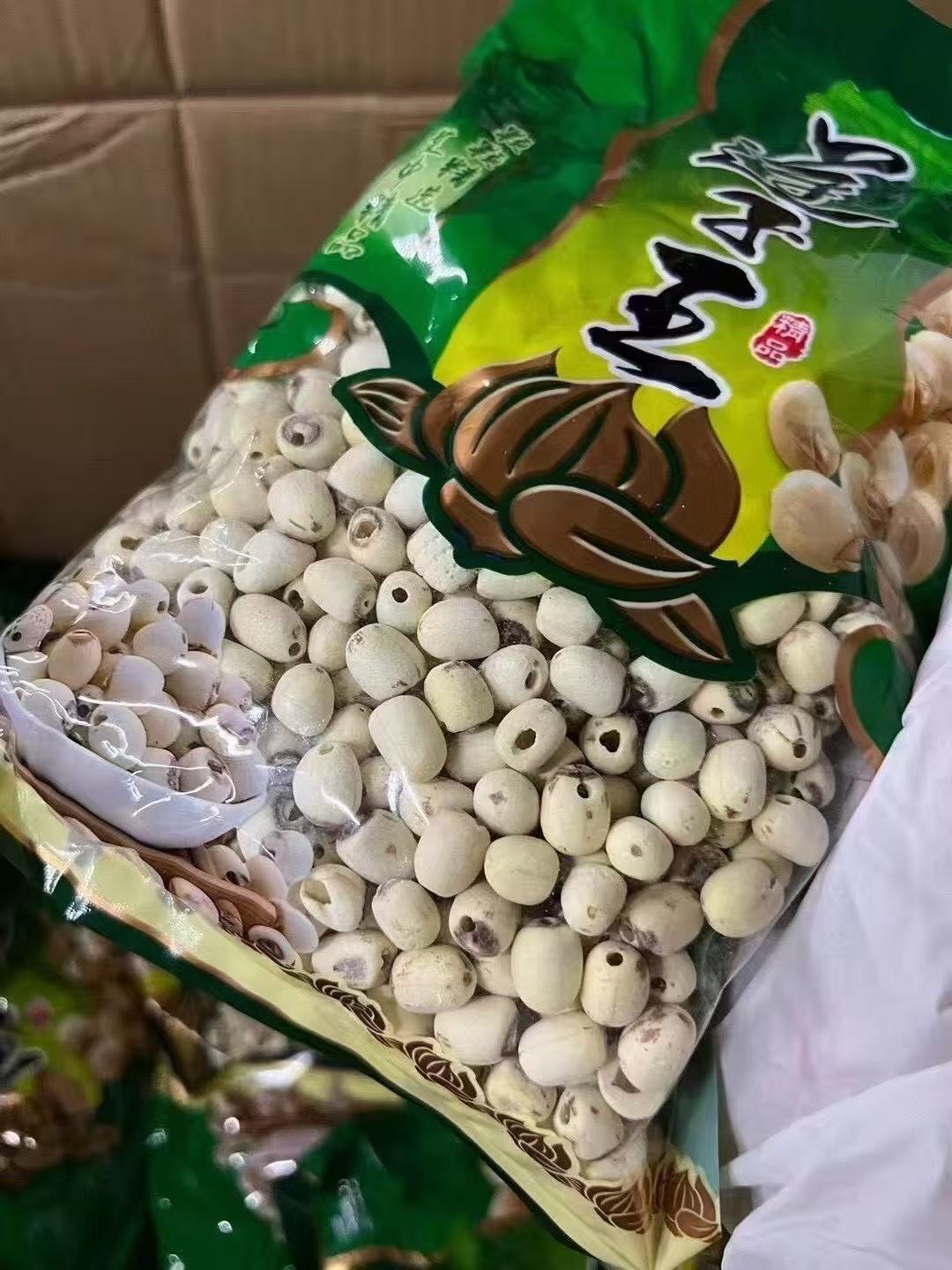 【顺德milk姐臻选】湖南湘潭白莲手工去芯白莲干货农家特产无硫粉糯