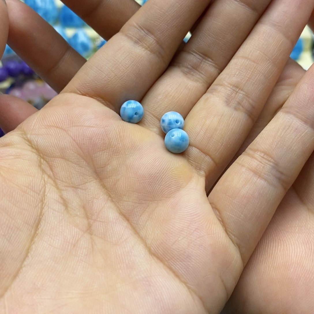 针钠钙石（海纹石）未镶嵌颈饰宝**赳