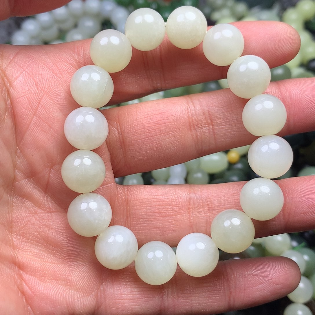 和田玉手链未镶嵌