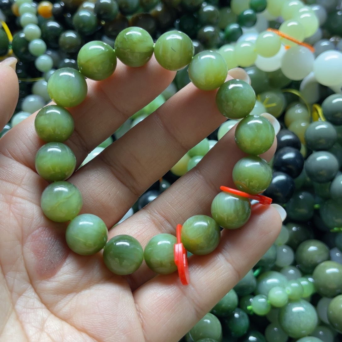 和田玉手链未镶嵌