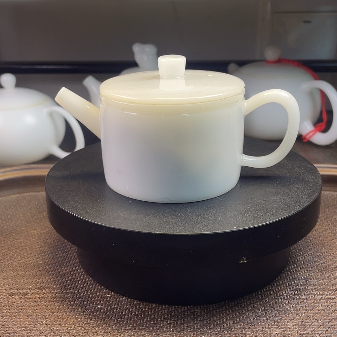 陶瓷璞玉高冰汉瓦茶壶