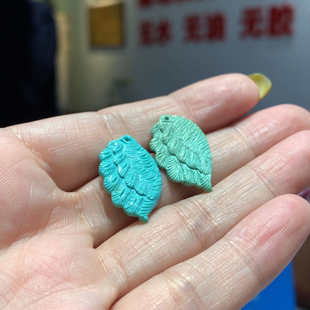 未镶嵌绿松石配饰倩*