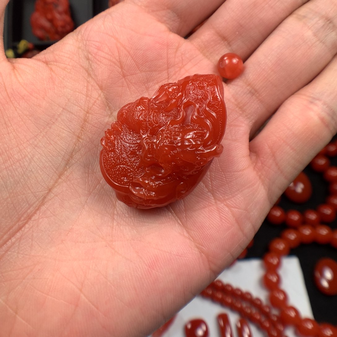 南红玛瑙手链未镶嵌热*天