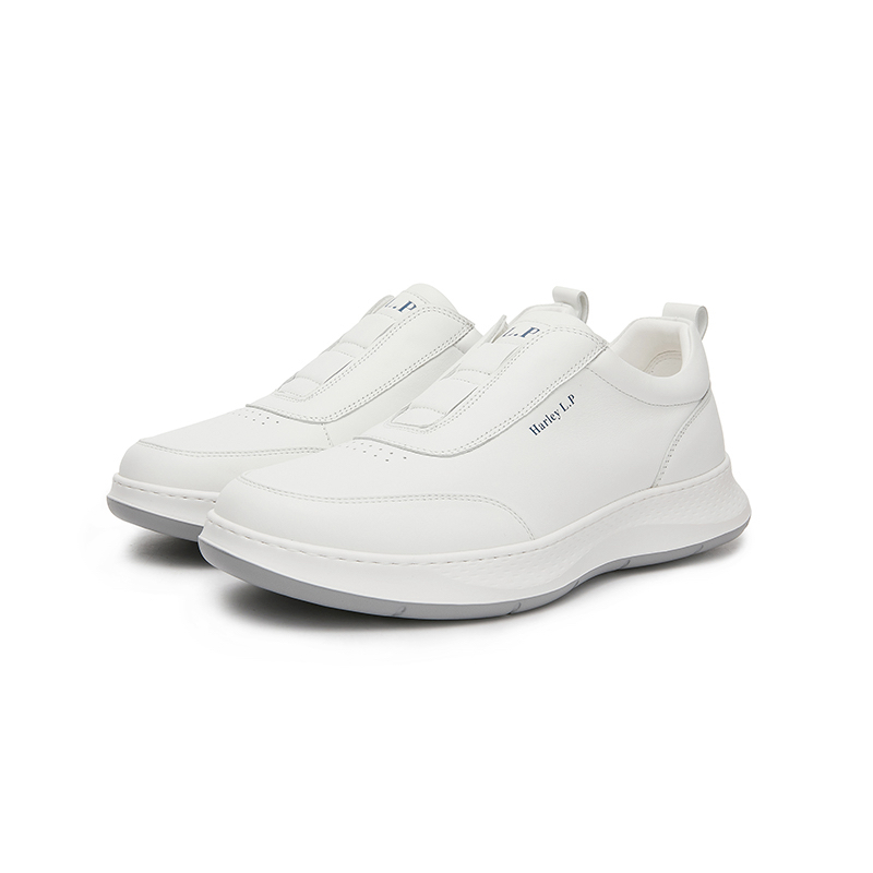 运动休闲鞋夏季皮鞋户外时尚休闲鞋透气春秋百搭一脚蹬