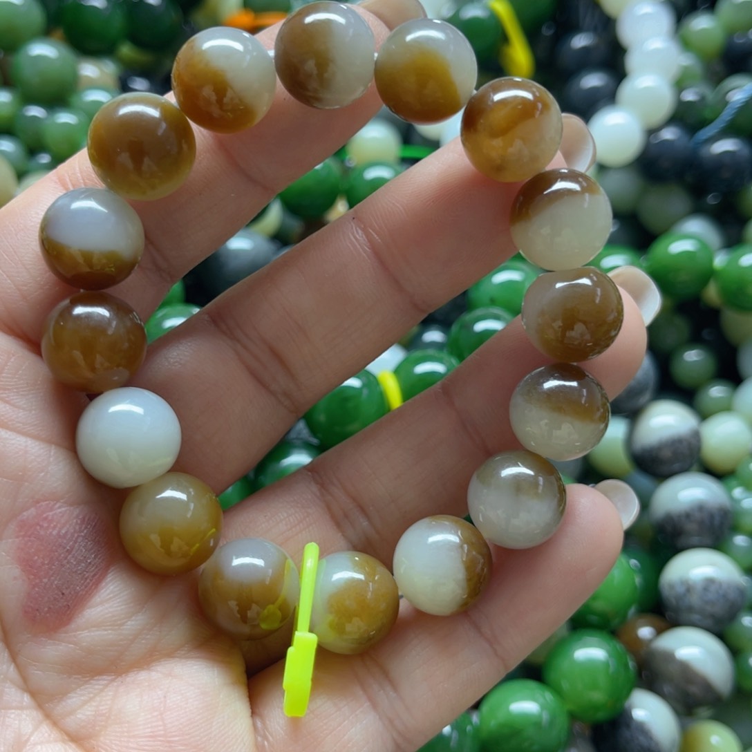 和田玉手链未镶嵌