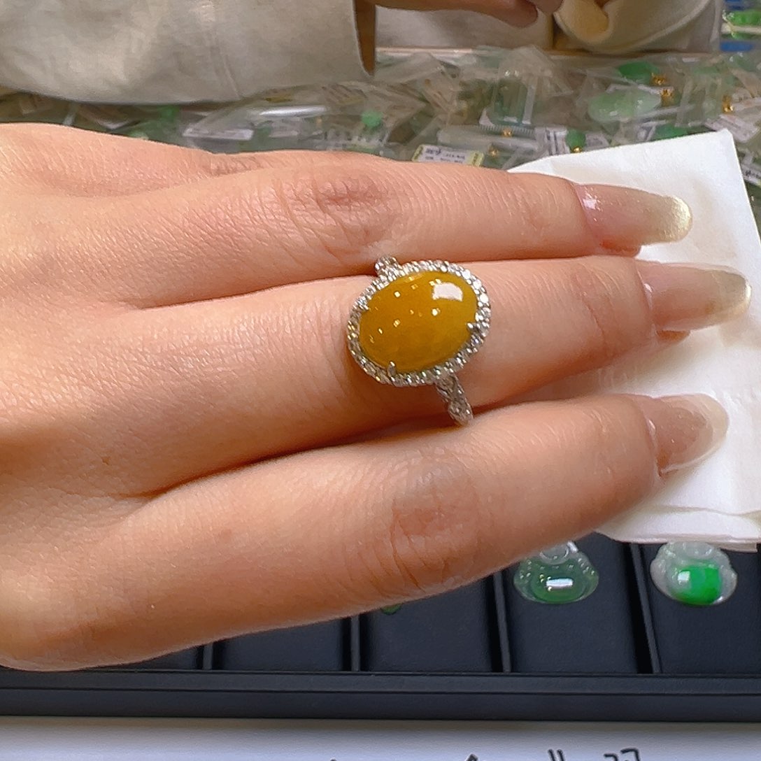 翡翠颈饰银S925镶嵌翡翠