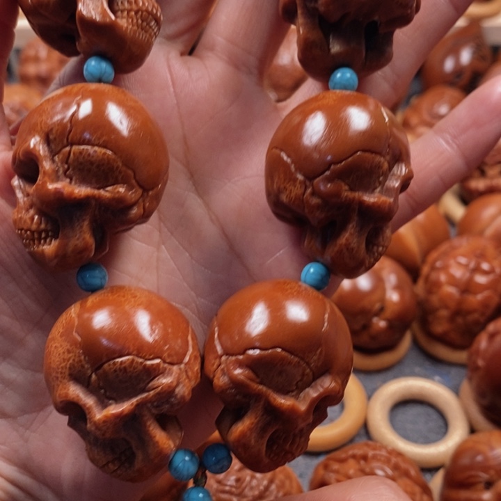 橄榄核手串/手链星****骷髅一条