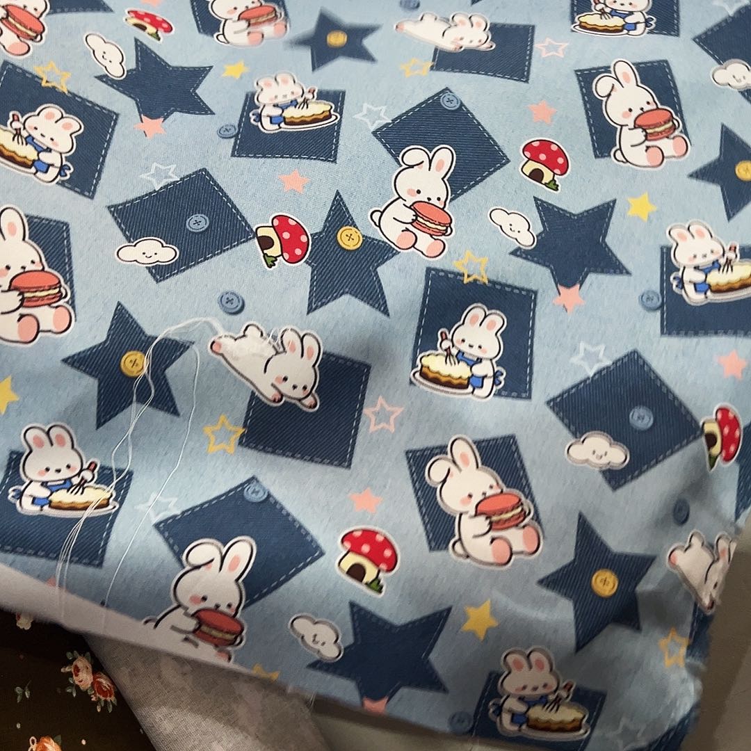 棉一米价纯棉21支斜纹1.5米宽果子c2