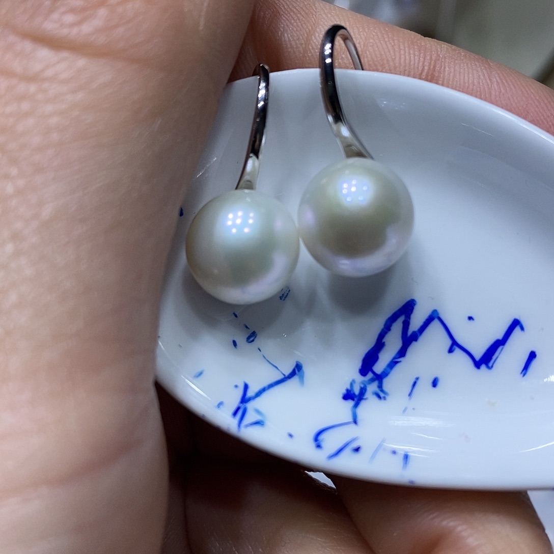 淡水珍珠耳钉未镶嵌