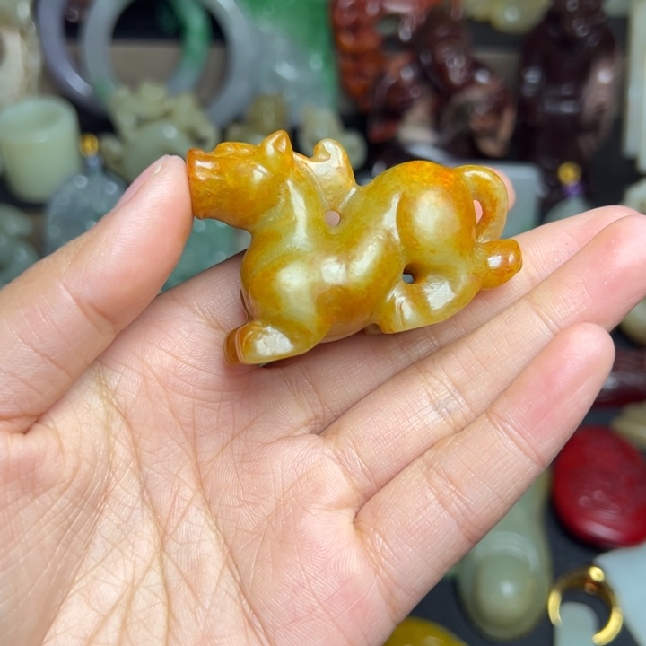 和田玉（糖玉）未镶嵌挂件