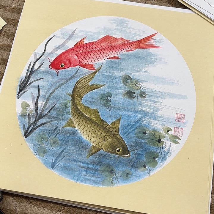 国画花鸟的翅膀和翅膀都是白色