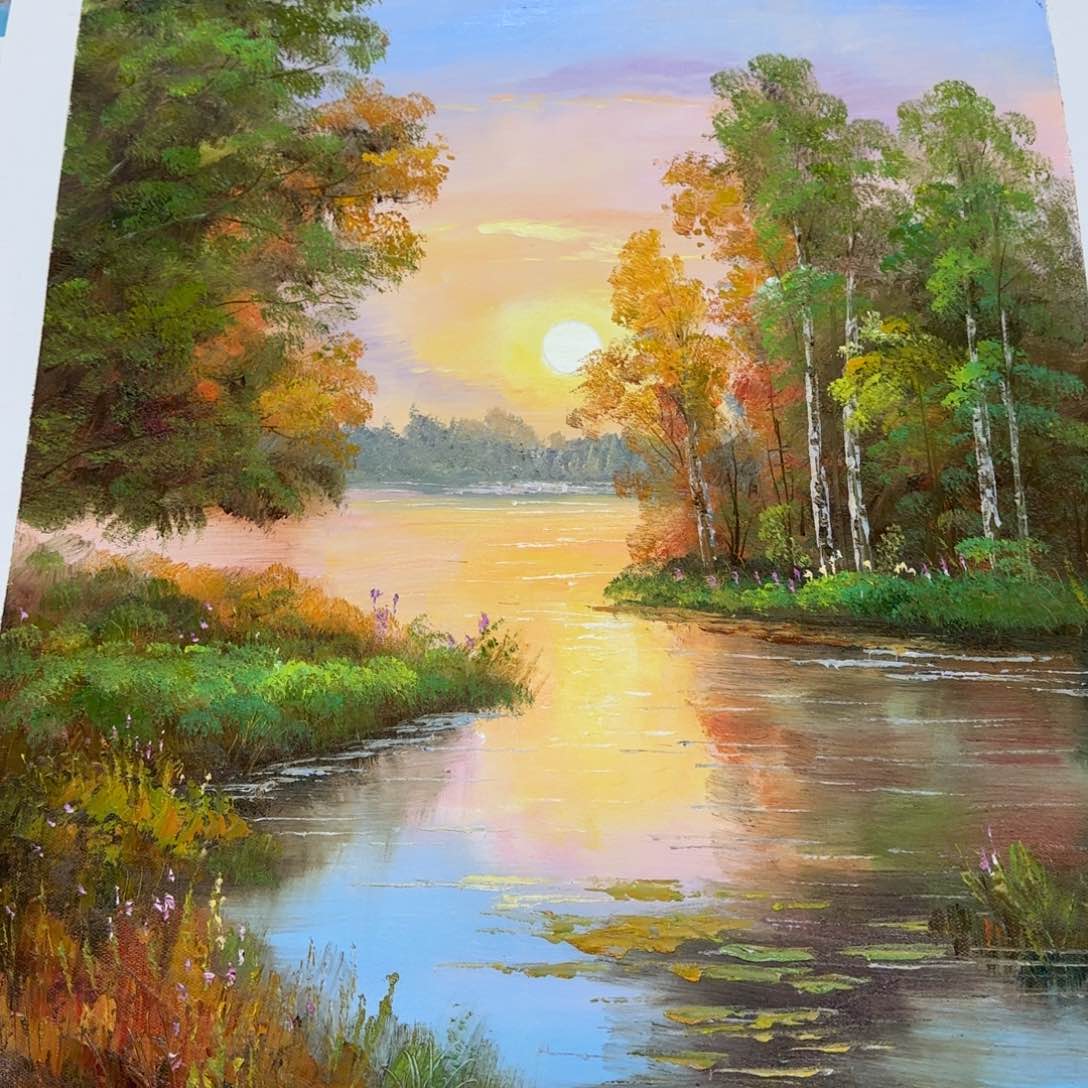 油画优惠活动开始了。