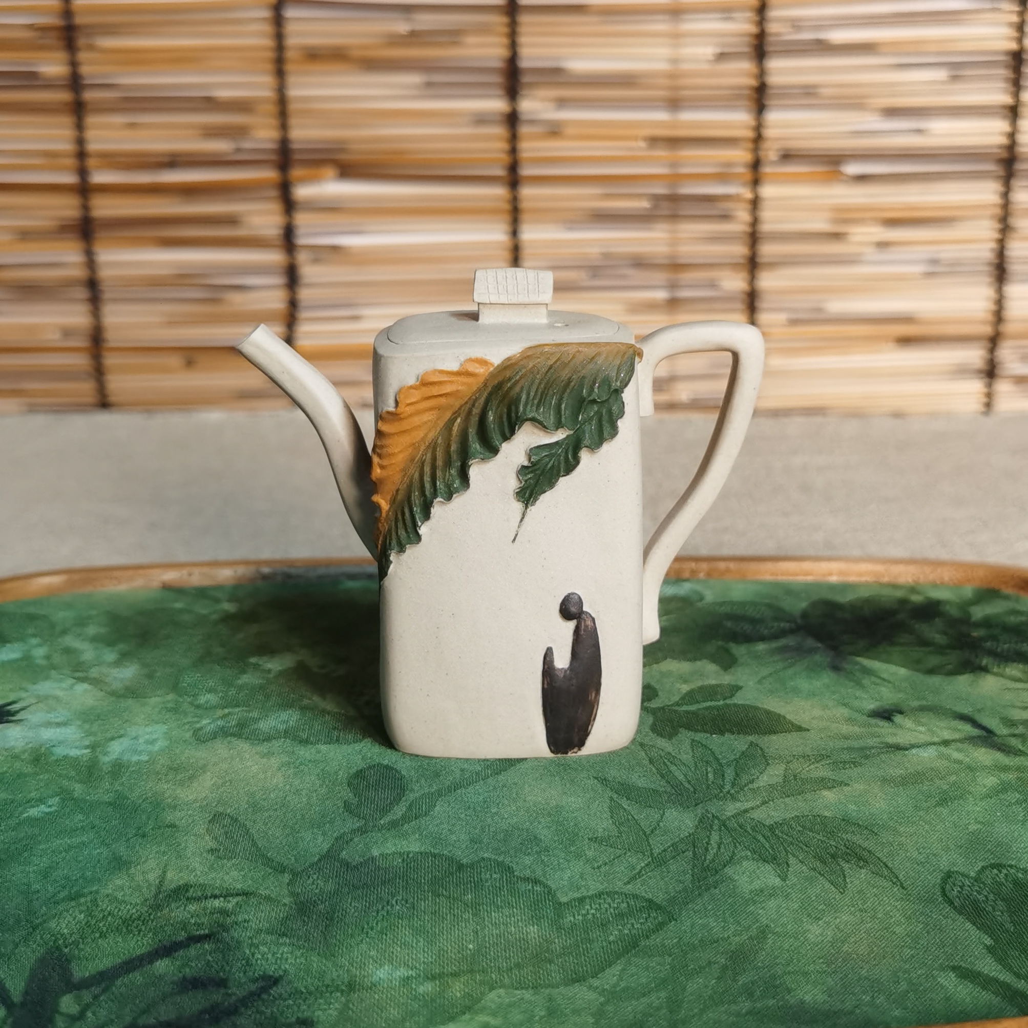 紫砂壶 禅意风求佛 小品50cc