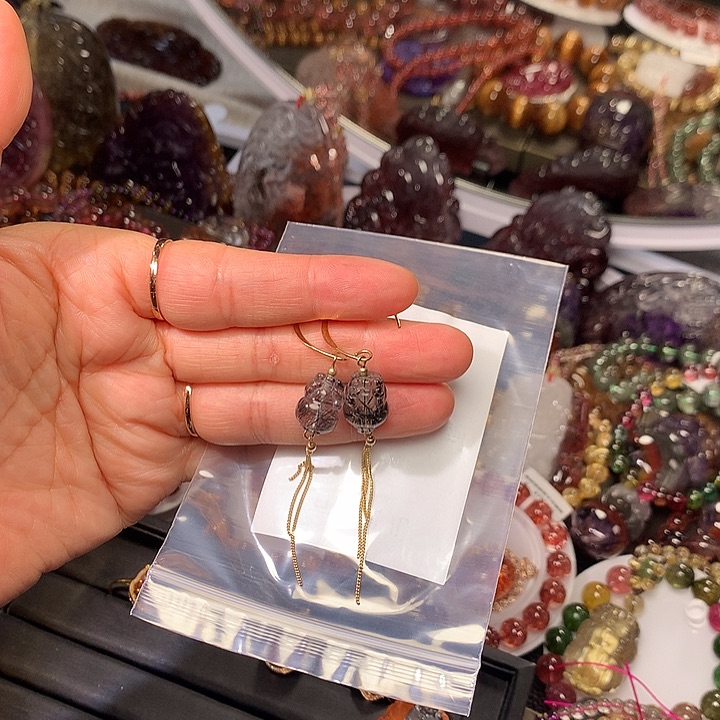 水晶颈饰未镶嵌订制
