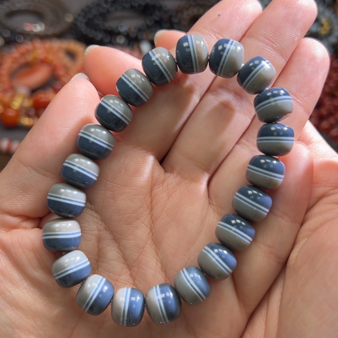 玛瑙/玉髓未镶嵌手链