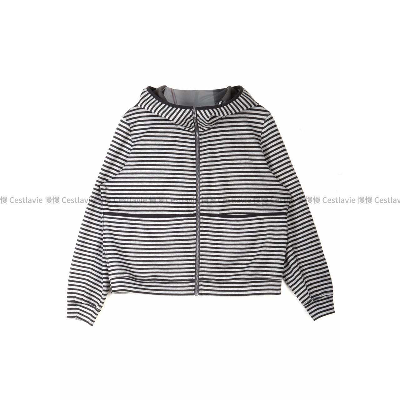 水淼26春条纹针织外套2157 