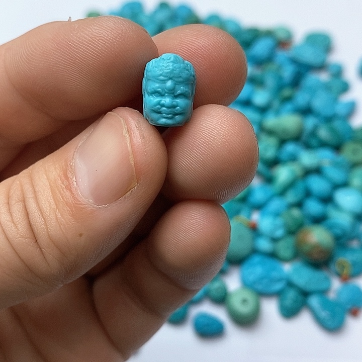 绿松石珠宝奇石未镶嵌