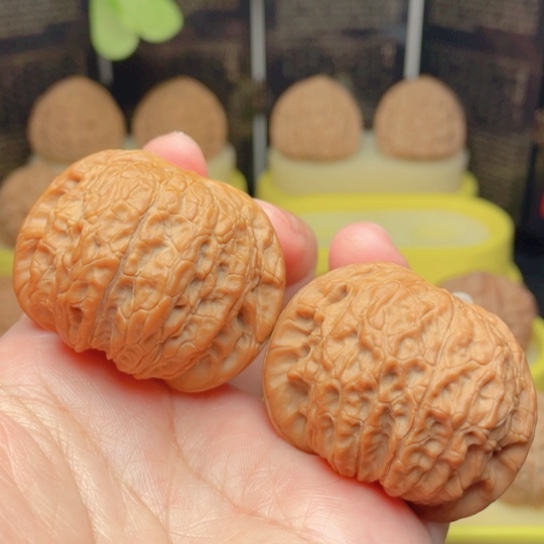 文玩核桃吊坠43血麒麟