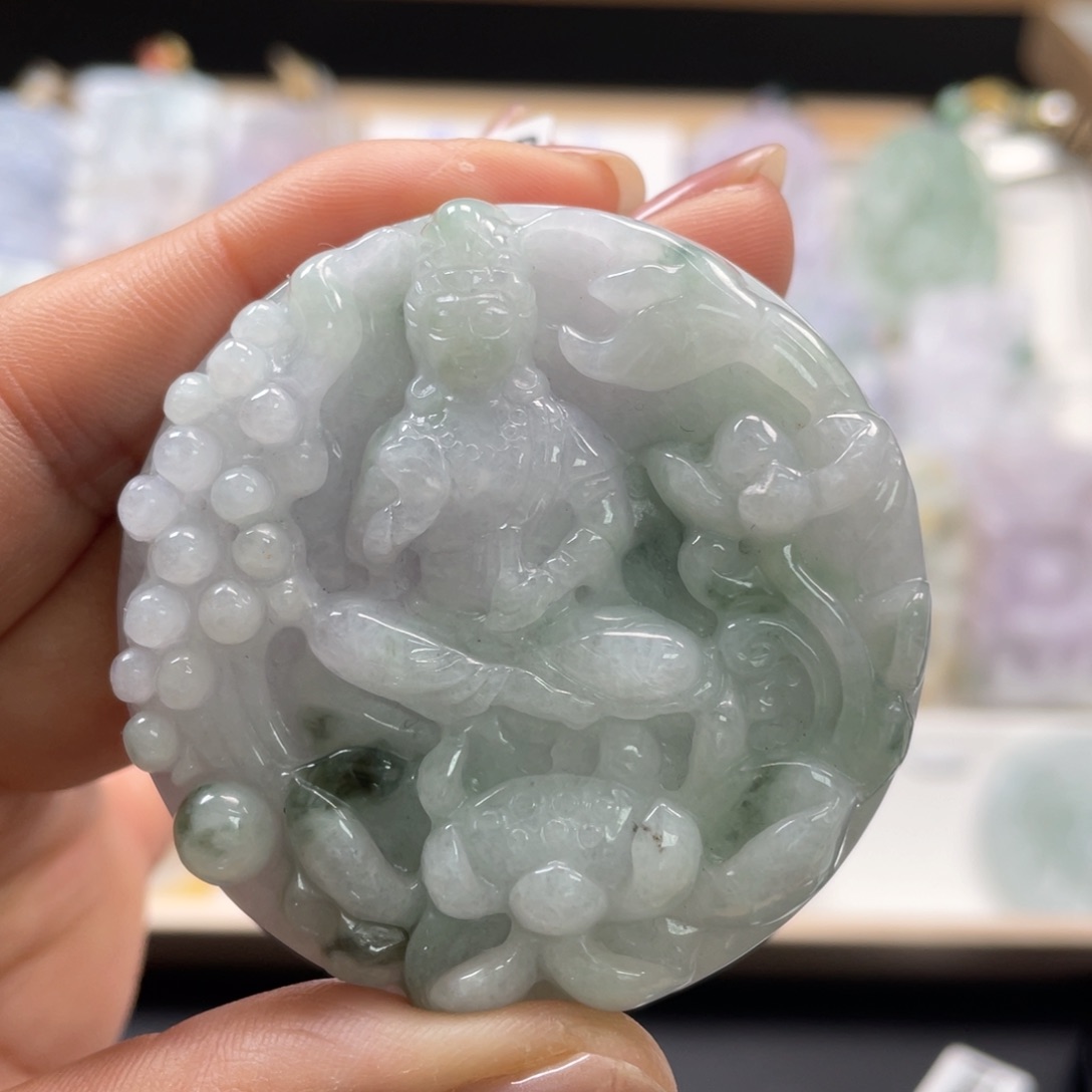 翡翠吊坠(不含链)未镶嵌