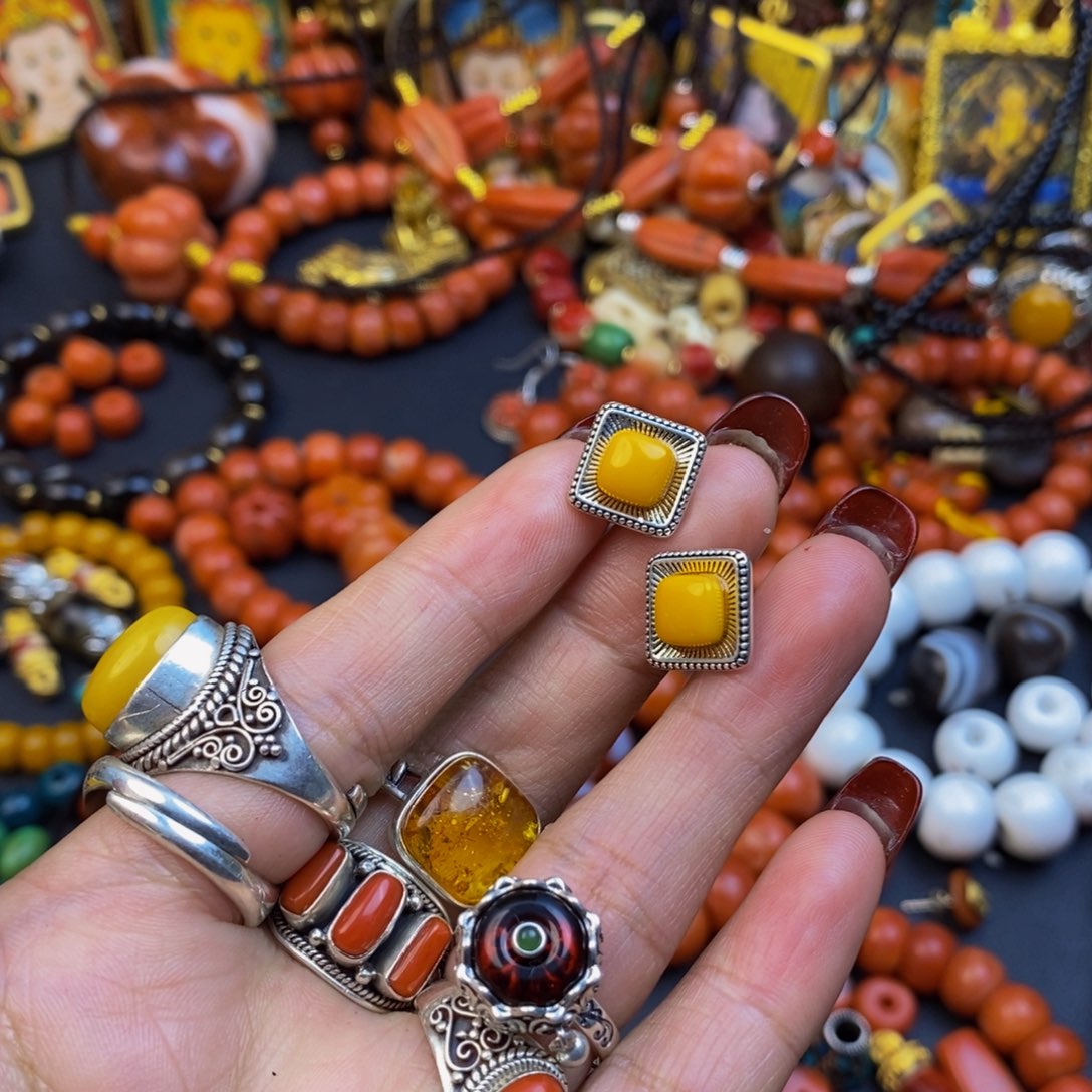 泥塑擦擦的吊坠的