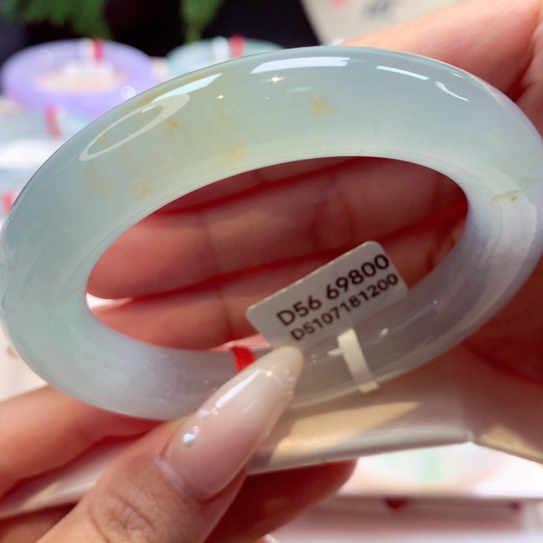 未镶嵌手镯翡翠胖圆15号66