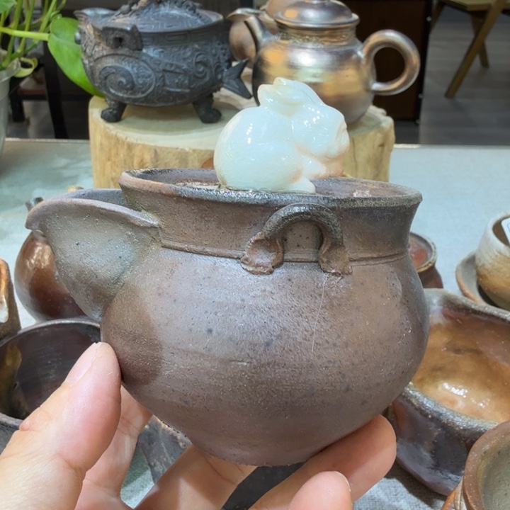 陶盘柴烧福利新品多多