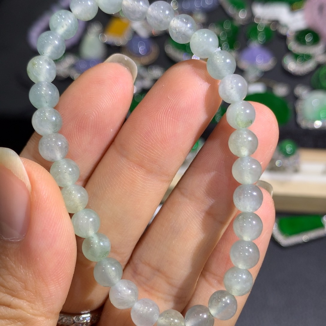 翡翠手链未镶嵌8、