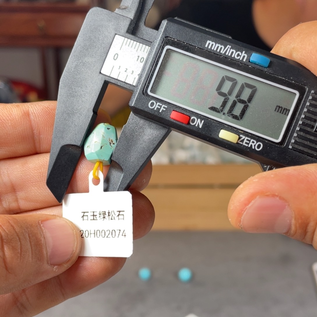 绿松石未镶嵌颈饰