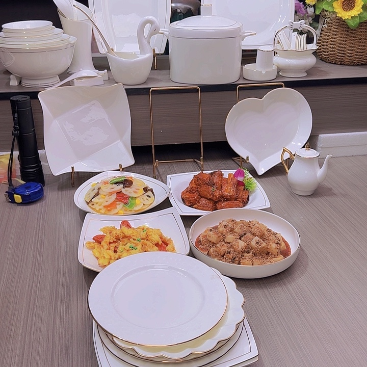 骨瓷描金自配订单181米