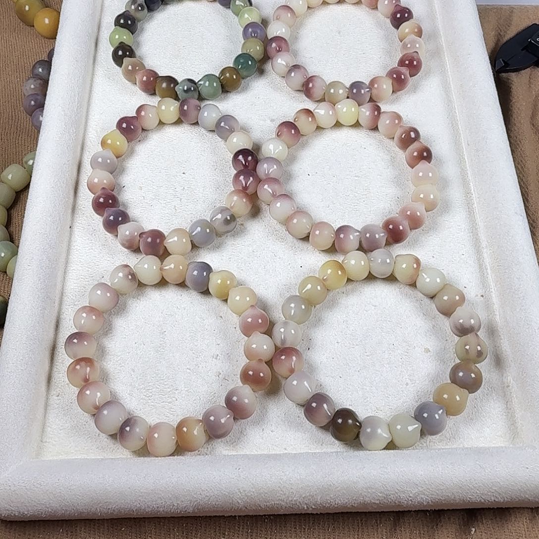 菩提根/象牙果吊坠猫头卡13 微瑕 