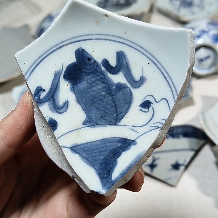 摆件瓷片瓷片瓷片瓷片
