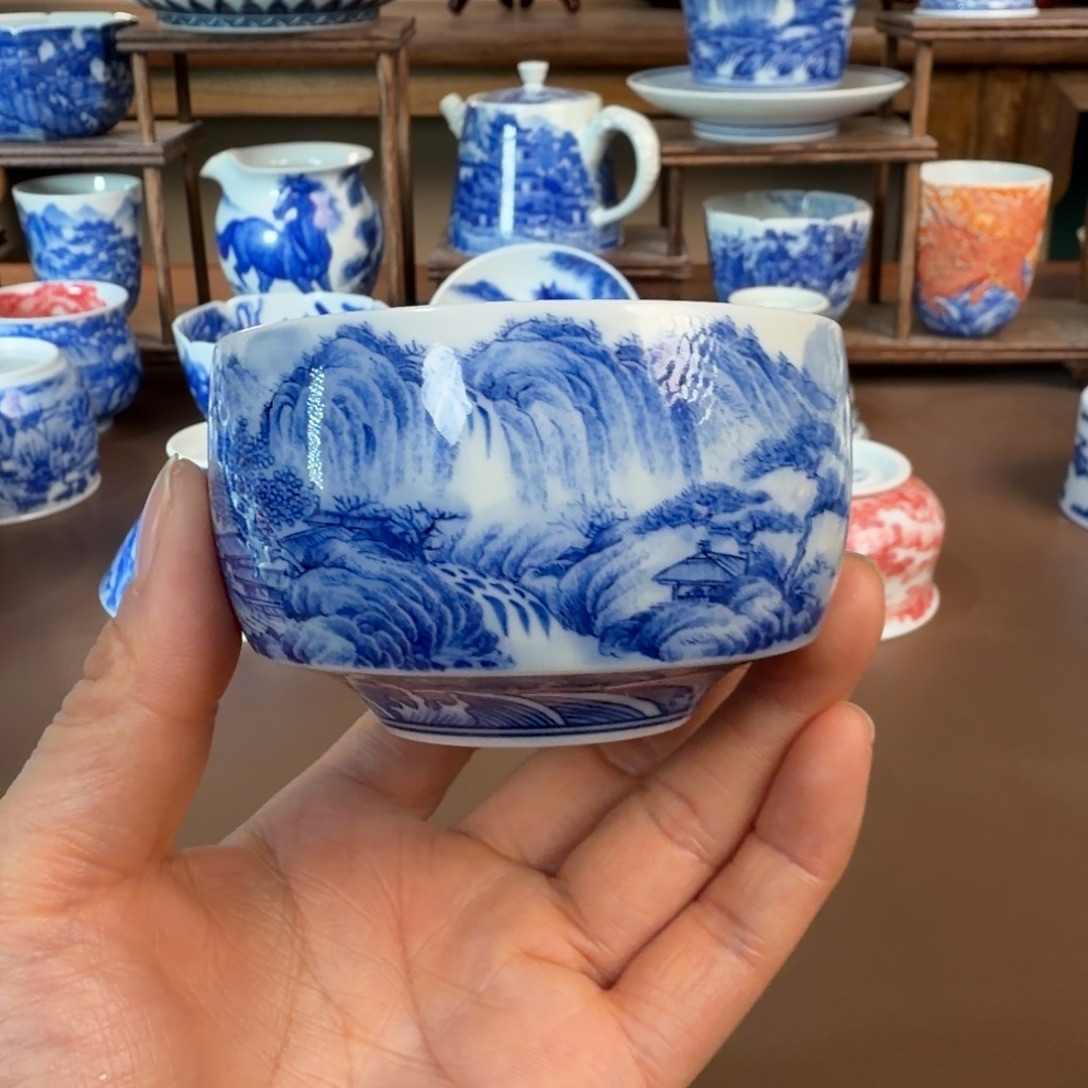 景德镇陶瓷手工手绘