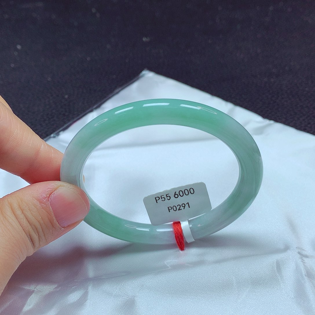 翡翠手镯未镶嵌手镯55