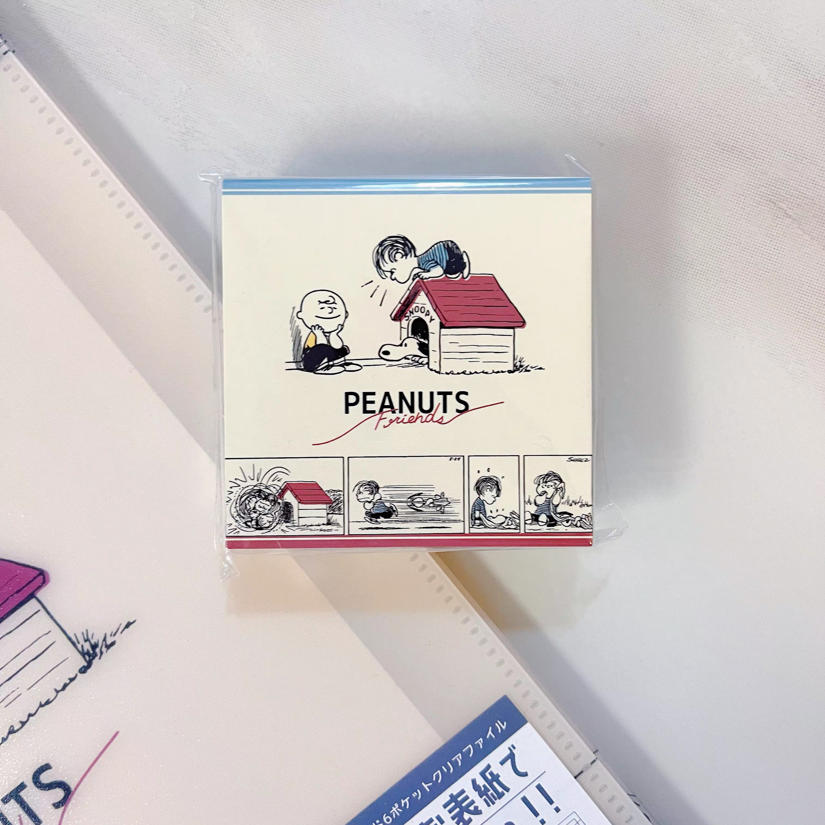 现货日本kamio新款史努比限定snoppy便签本文具便利贴